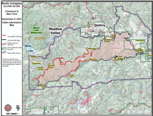 Bear Fire Map