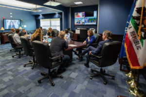 Governor Newsom and the Cal OES Covid19 Task Force